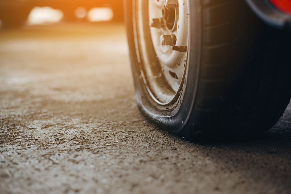 Reifenabplattung: Was ist das und wie lässt sie sich vermeiden?