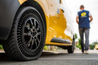 Michelins pannensicherer Reifen wird von La Poste getestet